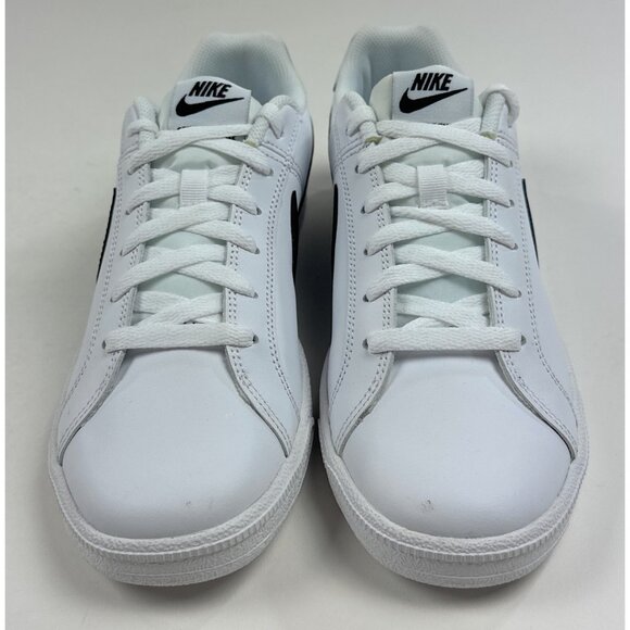 Nike Court Royale White Black Mens 8 Sneakers Shoes Athletic Tennis 749747-107 - Picture 4 of 9